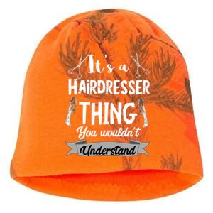 It's A Hairdresser Thing You Wouldn't Understand Hairstylist Gift Kati - Camo Knit Beanie