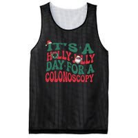 ItS A Holly Xmas Jolly Day For A Colonoscopy Christmas Gift Mesh Reversible Basketball Jersey Tank