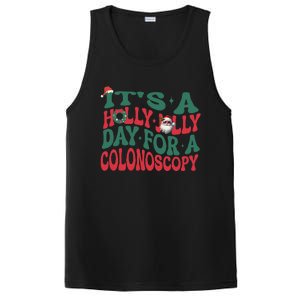 ItS A Holly Xmas Jolly Day For A Colonoscopy Christmas Gift PosiCharge Competitor Tank