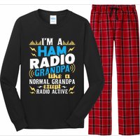 I'm A Ham Radio Grandpa Ham Radio Amateur Radio Operator Long Sleeve Pajama Set