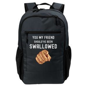 Inappropriate Adult Humor Sarcastic Sex Gift Rude Gag Daily Commute Backpack