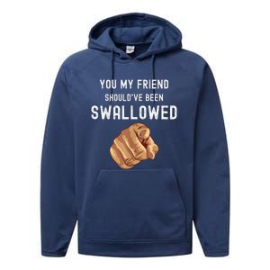 Inappropriate Adult Humor Sarcastic Sex Gift Rude Gag Performance Fleece Hoodie