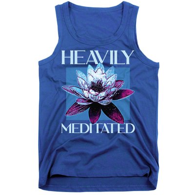 I Am Heavily Meditated Mind Training Meditation Gift Tank Top