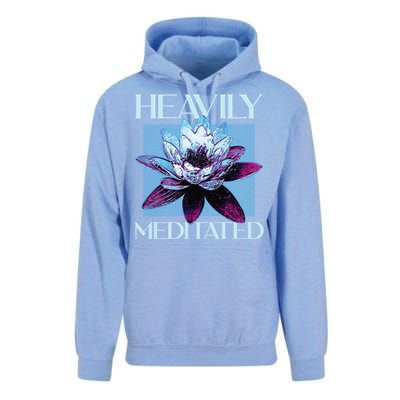 I Am Heavily Meditated Mind Training Meditation Gift Unisex Surf Hoodie