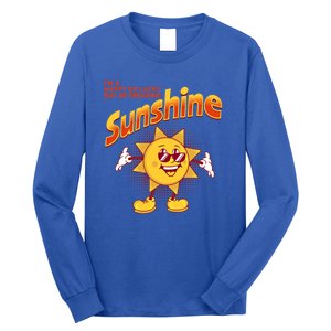 I'm A Happy Go Lucky Ray Of Freaking Sunshine Sarcastic Gift Long Sleeve Shirt