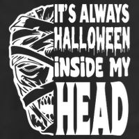 Its Always Halloween Inside My Head Zombie Cool Comfort Performance Bucket Hat
