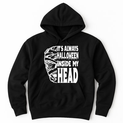 Its Always Halloween Inside My Head Zombie Hoodie