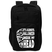 Its Always Halloween Inside My Head Zombie Impact Tech Backpack