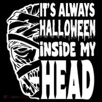 Its Always Halloween Inside My Head Zombie Impact Tech Backpack