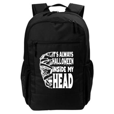 Its Always Halloween Inside My Head Zombie Backpack