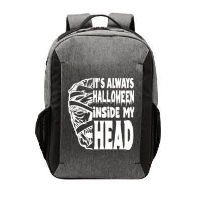 Its Always Halloween Inside My Head Zombie Vector Backpack