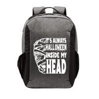 Its Always Halloween Inside My Head Zombie Vector Backpack