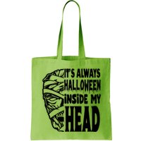 Its Always Halloween Inside My Head Zombie Bag