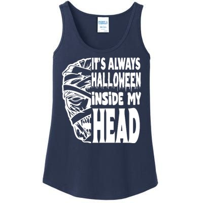 Its Always Halloween Inside My Head Zombie Ladies Essential Tank