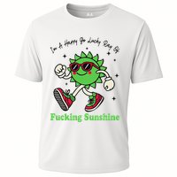 IM A Happy Go Lucky Ray Of Fucking Sunshine With Sunglasses Cooling Performance Crew T-Shirt