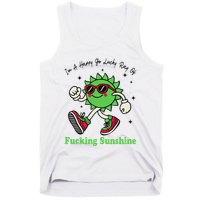 IM A Happy Go Lucky Ray Of Fucking Sunshine With Sunglasses Tank Top
