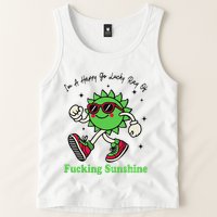 IM A Happy Go Lucky Ray Of Fucking Sunshine With Sunglasses Tank Top