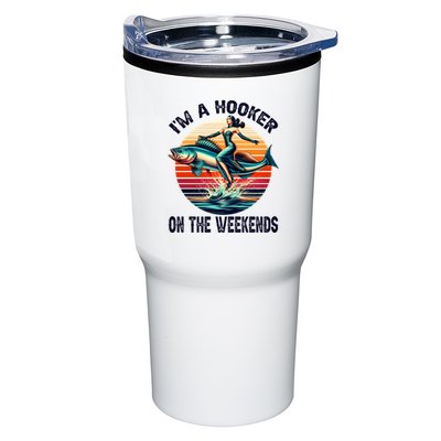IM A Hooker On The Weekends Funny Fishing Dirty Adult Jokes Tumbler