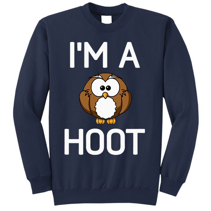 Im A Hoot Owl Pun Funny Jokes Sarcastic Sayings Sweatshirt