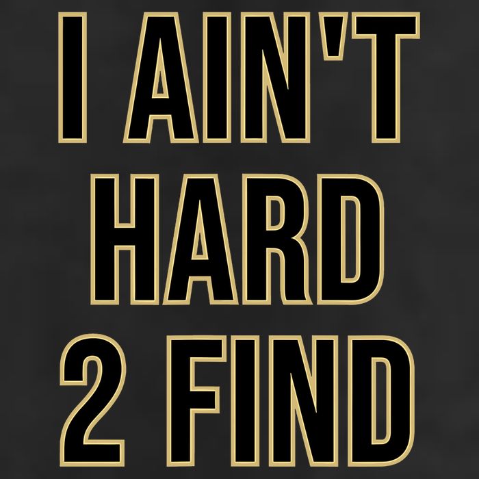 I AinT Hard 2 Find 7 Panel Mesh Trucker Snapback Hat