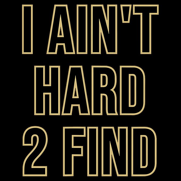 I AinT Hard 2 Find Cropped Pullover Crew