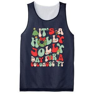 ItS A Holly Xmas Day For A Colonoscopy Christmas Matching Mesh Reversible Basketball Jersey Tank