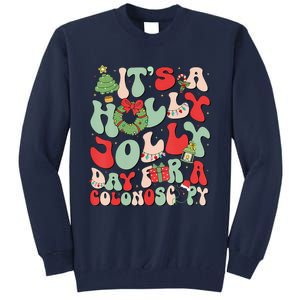 ItS A Holly Xmas Day For A Colonoscopy Christmas Matching Tall Sweatshirt