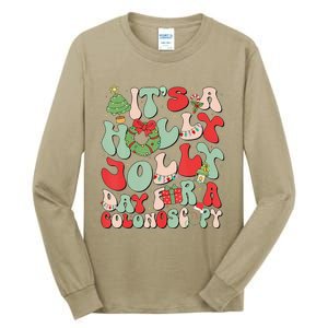 ItS A Holly Xmas Day For A Colonoscopy Christmas Matching Tall Long Sleeve T-Shirt