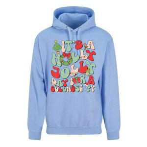 ItS A Holly Xmas Day For A Colonoscopy Christmas Matching Unisex Surf Hoodie