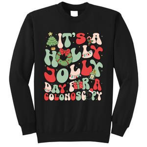 ItS A Holly Xmas Day For A Colonoscopy Christmas Sweatshirt