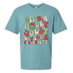 ItS A Holly Xmas Day For A Colonoscopy Christmas Sueded Cloud Jersey T-Shirt