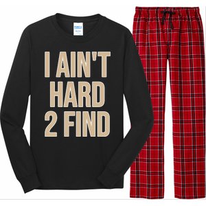 I Aint Hard 2 Find Buffaloes Football Long Sleeve Pajama Set