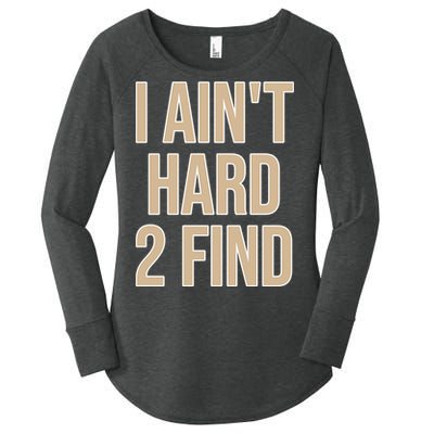 I Aint Hard 2 Find Buffaloes Football Women's Perfect Tri Tunic Long Sleeve Shirt