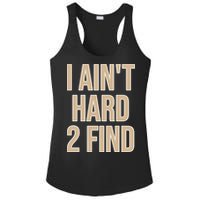 I Aint Hard 2 Find Buffaloes Football Ladies PosiCharge Competitor Racerback Tank