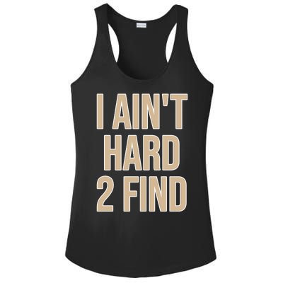 I Aint Hard 2 Find Buffaloes Football Ladies PosiCharge Competitor Racerback Tank