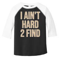 I Aint Hard 2 Find Buffaloes Football Toddler Fine Jersey T-Shirt