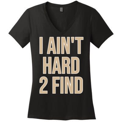 I Aint Hard 2 Find Buffaloes Football Women's V-Neck T-Shirt