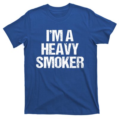 I'm A Heavy Smoker Bbq Grill Barbecue Meaningful Gift T-Shirt