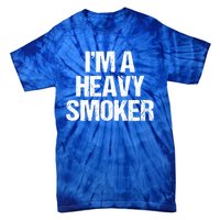 I'm A Heavy Smoker Bbq Grill Barbecue Meaningful Gift Tie-Dye T-Shirt