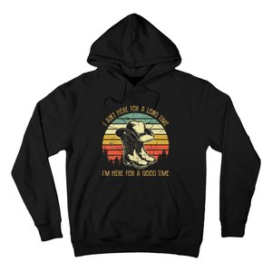 I Ain't Here For A Long Time I'm Here For A Good Time Hoodie