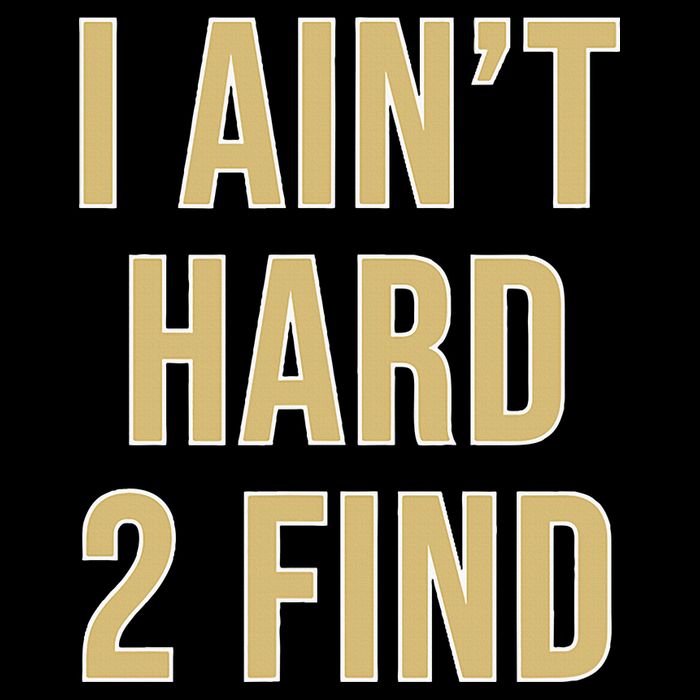 I Ain't Hard 2 Find Cropped Pullover Crew
