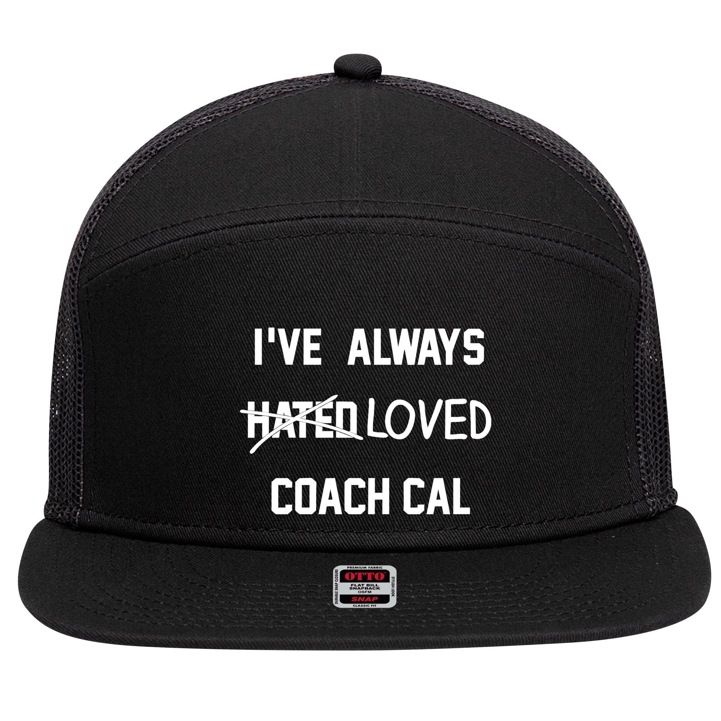 IVe Always Hated Loved Coach Cal 7 Panel Mesh Trucker Snapback Hat
