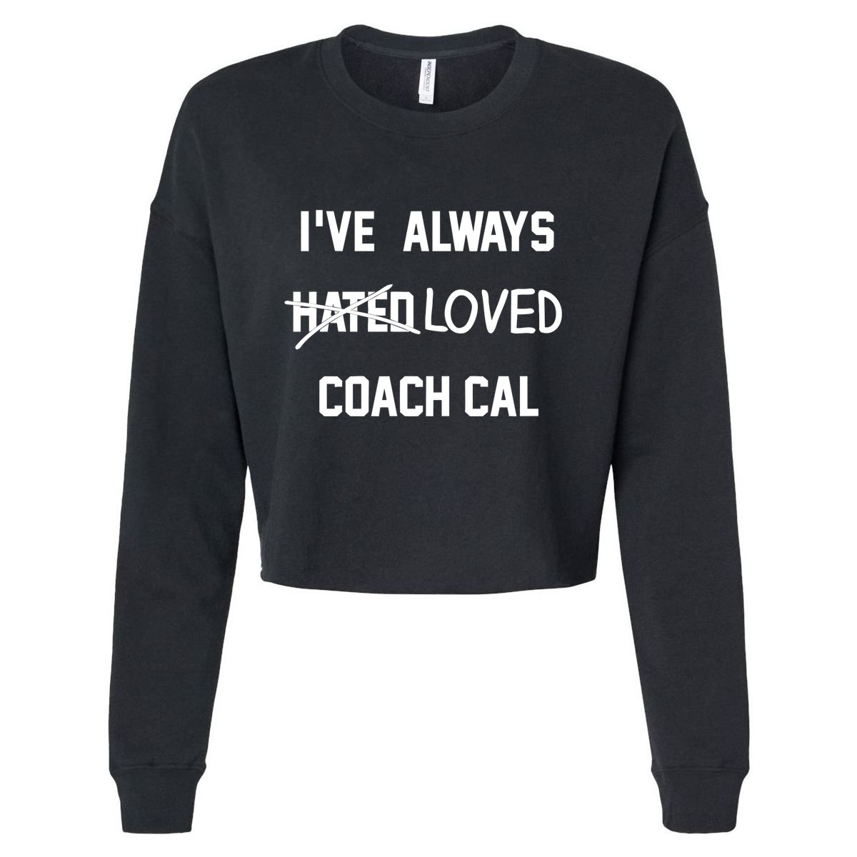 IVe Always Hated Loved Coach Cal Cropped Pullover Crew