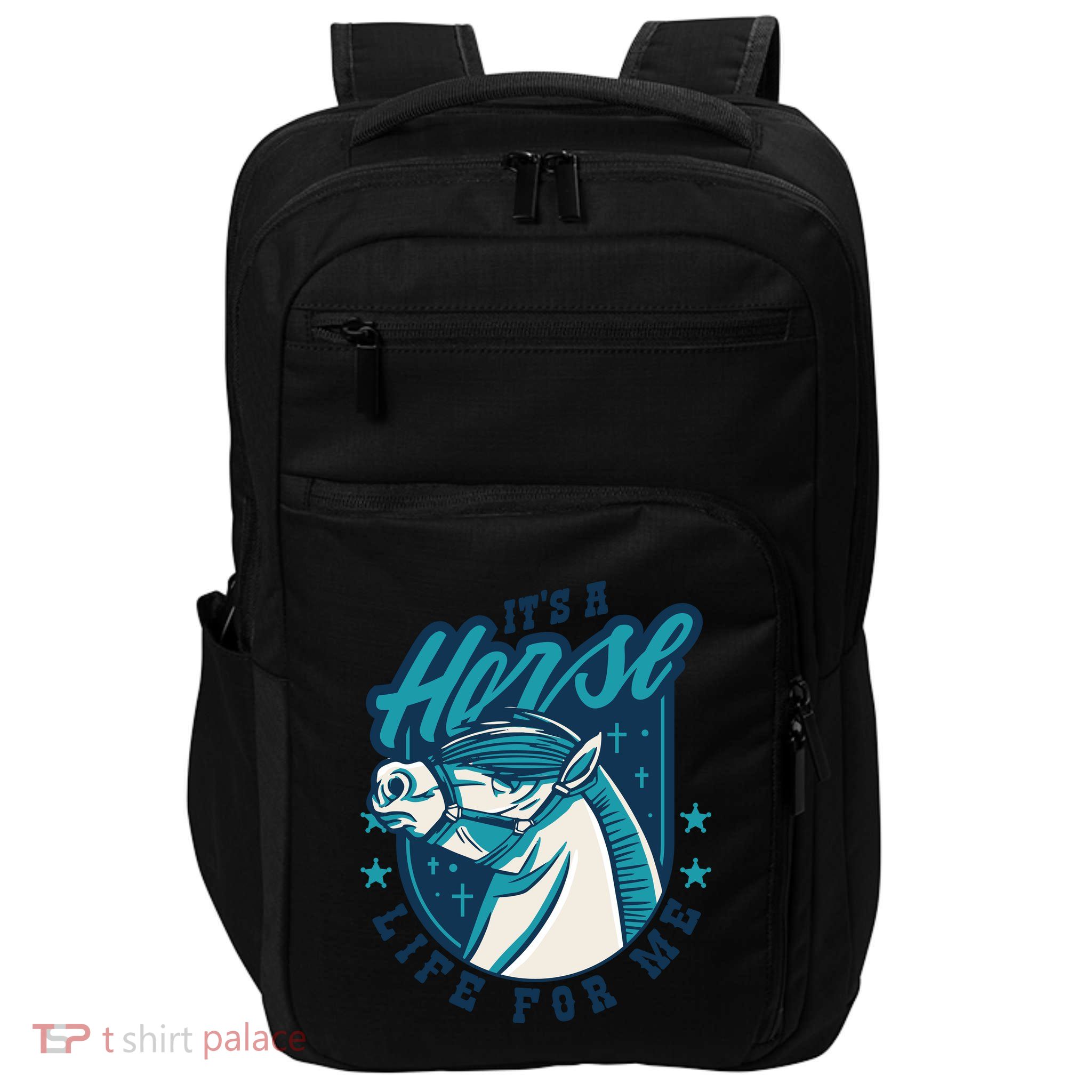 It's A Horse Life For Me Impact Tech Backpack