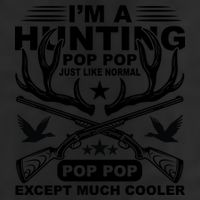 I'm A Hunting T 7 Panel Mesh Trucker Snapback Hat