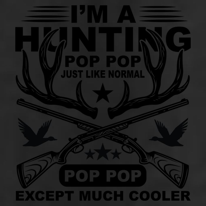 I'm A Hunting T 7 Panel Mesh Trucker Snapback Hat