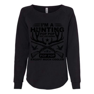 I'm A Hunting T Womens California Wash Sweatshirt