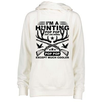 I'm A Hunting T Womens Funnel Neck Pullover Hood