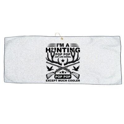 I'm A Hunting T Large Microfiber Waffle Golf Towel