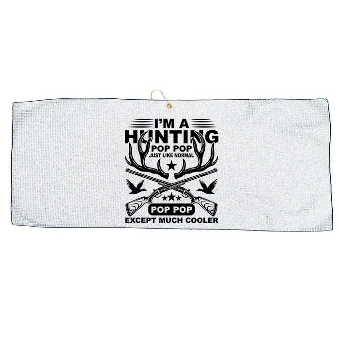 I'm A Hunting T Large Microfiber Waffle Golf Towel